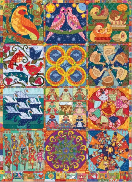 Colorful quilt