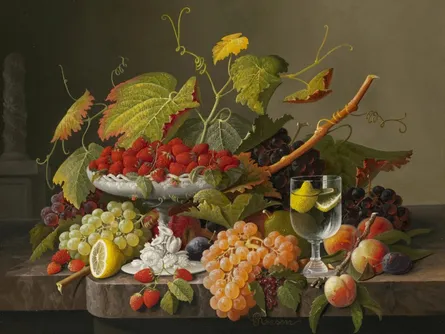 Still life with fruit