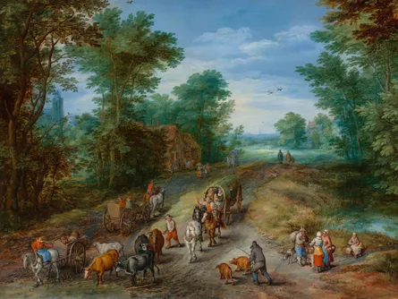 Pastoral scene