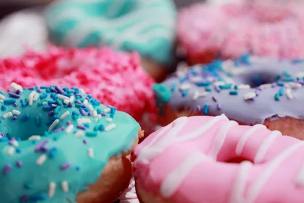 Donuts with sprinkles