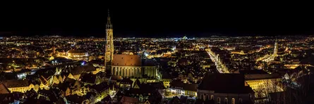 Night view of city