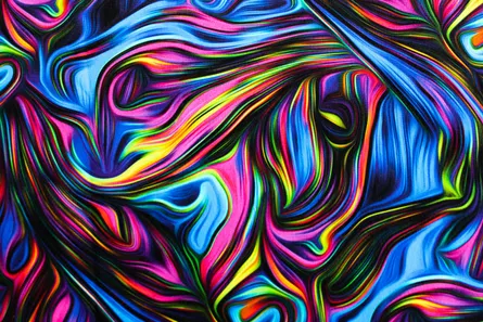 Colorful abstract art