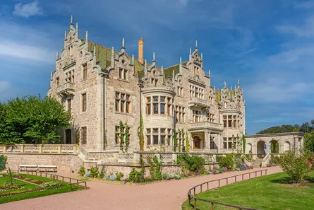 Castle with gold roof