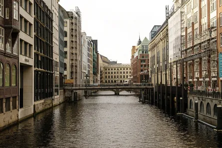 Calm river water